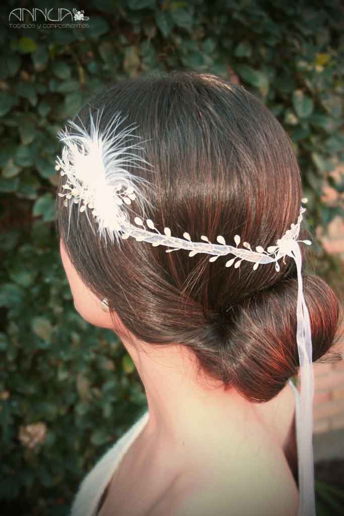 tiara plumas