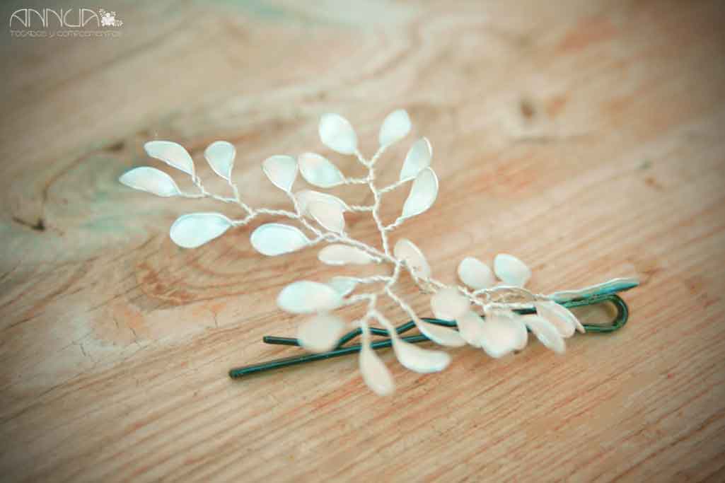horquilla blanca